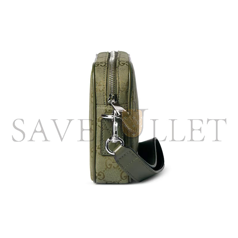 GUCCI GG CANVAS SMALL CROSSBODY BAG 834802 (23*15*5cm) GUCCI GG CANVAS SMALL CROSSBODY BAG 834802 (23*15*5cm)